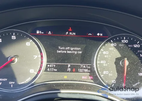 2017 Audi A6 2.0T Premium z USA, uszkodzony, nr VIN WAUG8AFC2HN127519